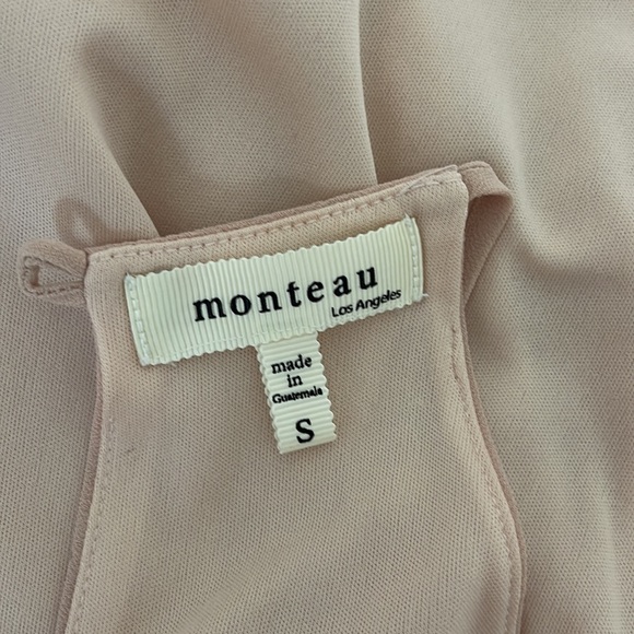 Monteau Halter Mini Dress Size Small - Picture 10 of 11